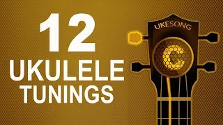 12 UKULELE TUNINGS  The Most Complete Guide on Ukulele Tuning [upl. by Viviana888]