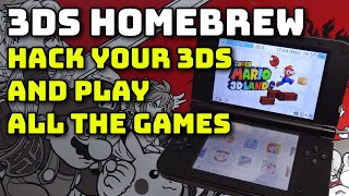 3DS Homebrew  Hack your 3DS and play all the games [upl. by Yalc]