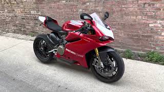 Ducati Panigale 1199 R 2015 red D1053U1 [upl. by Mann]