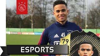 Justin Kluivert in het FIFA Team of the Week [upl. by Elephus]