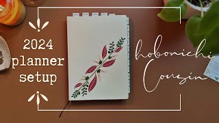 Hobonichi Cousin 2024 ✨  Ultimate Planner Setup Guide [upl. by Sivam]