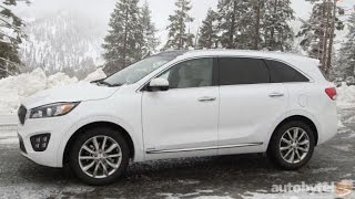 2016 Kia Sorento 7Passenger SUV Test Drive Video Review [upl. by Asira]