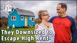 Couple Builds Zero Debt Tiny House to Escape High Rent in the City [upl. by Atekehs]