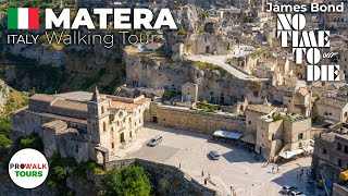 Matera Italy Walking Tour 4K  60fps [upl. by Amias719]