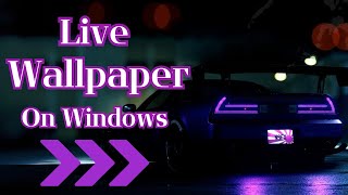 Transform Your Desktop with Live Wallpapers  For Free [upl. by Oecam]