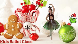 Kids Christmas Ballet Class A BALLET ADVENTURE  Ballerinas Ages 2 6 [upl. by Imrots]