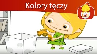 Kolory tęczy  Zielony dla dzieci Luli TV  Videos for babies [upl. by Aubarta]