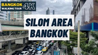 Walk along Soi Convent Silom  Walk with me  Bangkok amp Thailand Nightlife 4k 60fps [upl. by Toby]