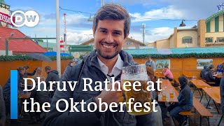 Dhruv Rathee Visits Munichs Famous Oktoberfest  Take a Tour of the World’s Largest Volksfest [upl. by Nihcas477]