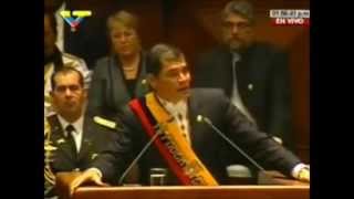 IDIOMAS QUE HABLA EL PRESIDENTE RAFAEL CORREA [upl. by Pren]