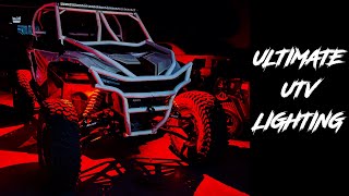 Ultimate UTV Lighting Upgrades  Light Bar Rock Lights amp Switch Pod [upl. by Savdeep]