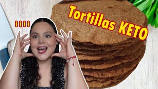 Tortillas de Linaza  Receta con 2 ingredientes [upl. by Sunderland]