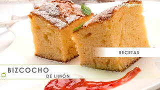 BIZCOCHO de LIMÓN 🍋 ¡Fácil esponjoso y DELICIOSO 😍 Receta de Eva Arguiñano  Hogarmanía [upl. by Thorstein961]