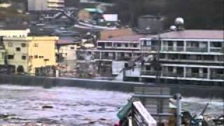 Japan Tsunami 3112011 unedited Part 1 [upl. by Ludba599]