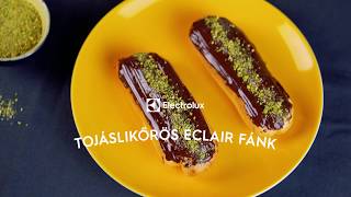 Tojáslikőrös eclair fánk I Electrolux Egy falat inspiráció [upl. by Sharla]