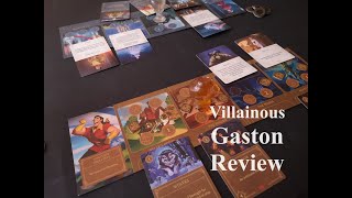 Disney Villainous Gaston Despicable Plots Villain Review [upl. by Hasin478]