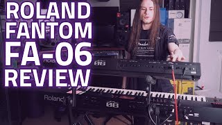 Roland Fantom FA06 Music Synthesizer Workstation Review [upl. by Amairam]