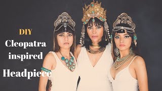 DIY Cleopatra inspired Headdress [upl. by Arriet]