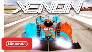 Xenon Racer  Release Date Trailer  Nintendo Switch [upl. by Ellerred]