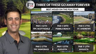 Which Would You Choose James Nitties Reveals his 3 MustHave PGA Tour Holes [upl. by Lihka]