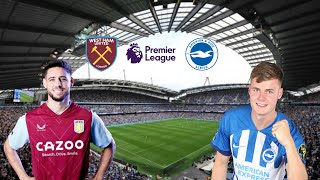 English League Results Many Opportunities West Ham vs Brighton Duel Ends in a Goalless Draw [upl. by Tavi]