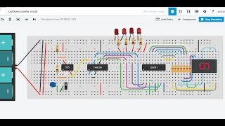 Binary Counter Circuit [upl. by Nilhsa]