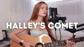 Halleys Comet Billie Eilish Acoustic cover  Samantha Taylor acoustic cover  Happier Than Ever [upl. by Ahsinyd]