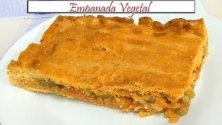 Empanada Vegetal  Receta de Cocina en Familia [upl. by Kearney490]