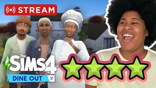 Playing Carls Dine Out Reloaded Mod  Dandridge Lets Play in The Sims 4 [upl. by Yolande]