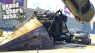 GTA 5 Online  PHANTOM WEDGE SPECIAL VEHICLE MISSION ImportExport DLC [upl. by Niatsirhc]