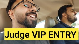 Judge VIP ENTRY  International AIRPORT Vlog  Civil Judge lifestyle [upl. by Terese]