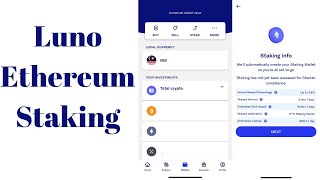 Luno Ethereum Staking Earn up to 38 on your ETH [upl. by Maddock]