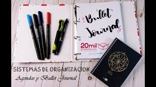 Diferencia entre Agenda y Bullet Journal  ¿Cómo hacer un Bullet Journal con 20milproductoscom [upl. by Esoj]