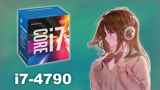 INTEL CORE i74790 IN 2023  10 GAMES TESTED [upl. by Zetnas]