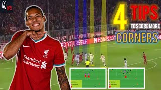 4 Tips To Score More Goals From Corners [upl. by Aiekram385]