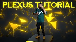 After Effects Plugin Vfx Tutorial PLEXUS  Inside Motion Pictures  2021 [upl. by Akehsyt]