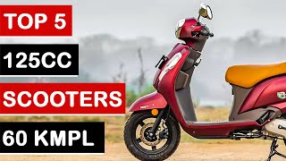 Top 5 125cc Scooters in India 2024  Best Scooter in India 2024 [upl. by Kreiner]