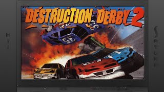 Test Destruction Derby 2 PS1 Francais [upl. by Ziladnerb]