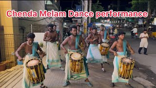 Kerala Chenda Melam at Siddipet  Extreme Speed Climax  Amazing Kerala Dance  Chenda Melam 2024 [upl. by Adai390]