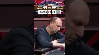 Flush vs Flush  WSOP 2024 [upl. by Adnamra]