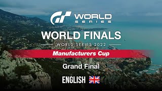 GT World Series 2022  World Finals  Manufacturers Cup  Grand Final ENGLISH [upl. by Kissie]