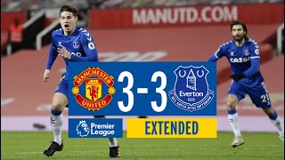 EXTENDED HIGHLIGHTS MAN UTD 33 EVERTON [upl. by Paryavi]