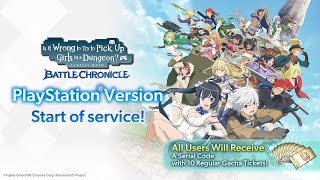 Danmachi Battle Chronicle PLEASE WATCH THIS VIDEO BEFORE YOU DOWNLOAD THE PS4PS5 VERSION [upl. by Eeb586]