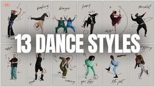 13 Dance Styles And How To Get Started  Back To Basics [upl. by Ric625]