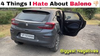 Talking About Negatives of BALENO 2024  Negatives of Premium Hatchback 😢 [upl. by Sletten]