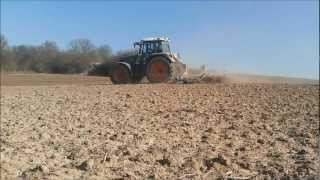 HD Fendt 820 mit Lemken Koralle 2 jüngster 820 in Hessen [upl. by Wrdna691]