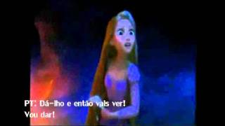 Tangled  Mother Knows Best Reprise Portuguese Multilanguage Lyrics [upl. by Demmahum]