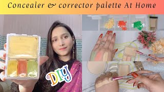 Color corrector palette  How to make Color Corrector at Home [upl. by Volkan]