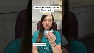 Honest review of a Mucus Clearance Device Flutter Valve by a respiratory therapist copd breathe [upl. by Sadler]