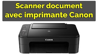 Comment scanner un document avec une imprimante Canon Pixma [upl. by Delores]